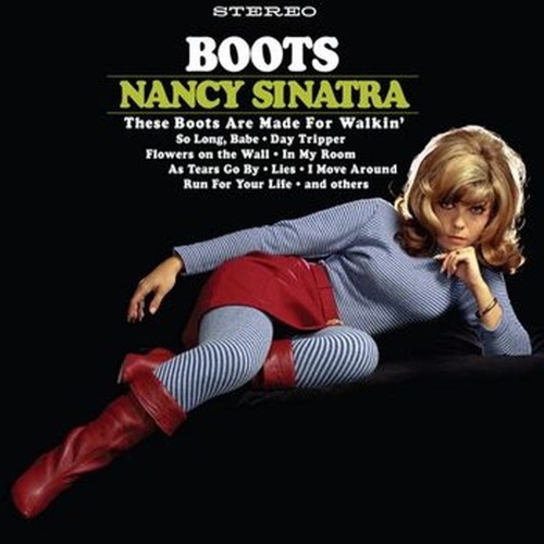boots (red vinyl)