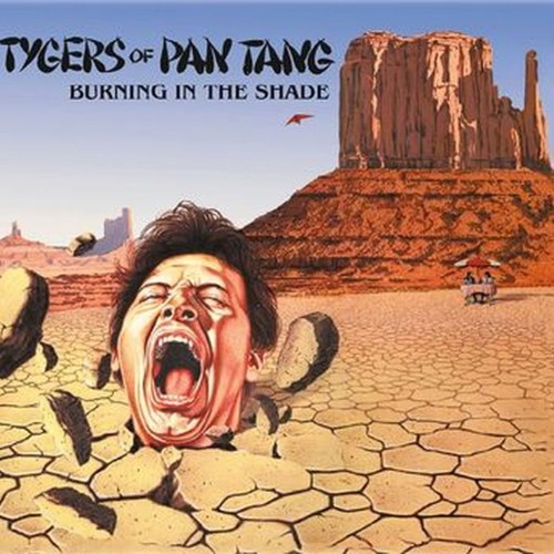 burning in the shade (orange crystal vinyl)